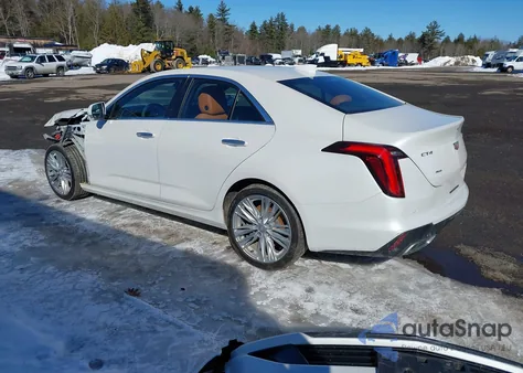 2022 Cadillac Ct4 Premium Luxury z USA, uszkodzony, nr VIN 1G6DF5RL2N0111427